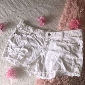 ARIZON WHITE JEAN SHORTS!! NBW! SIZE 13💕